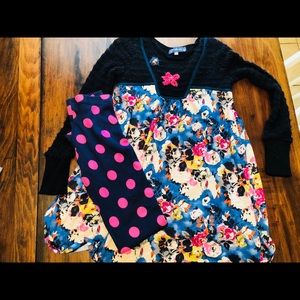 Truly Me Tunic & Gymboree Leggings